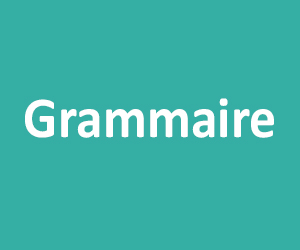 Grammaire CM1 - CM2