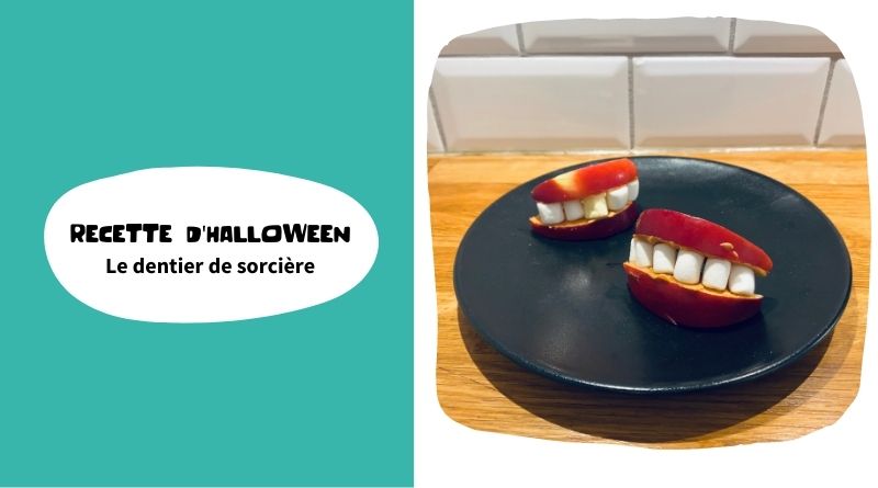 Recette d'Halloween : le dentier de la sorcière